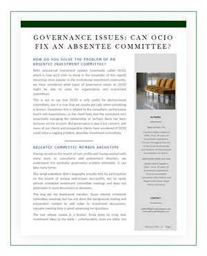 Can OCIO Fix an Absentee Committee? report cover